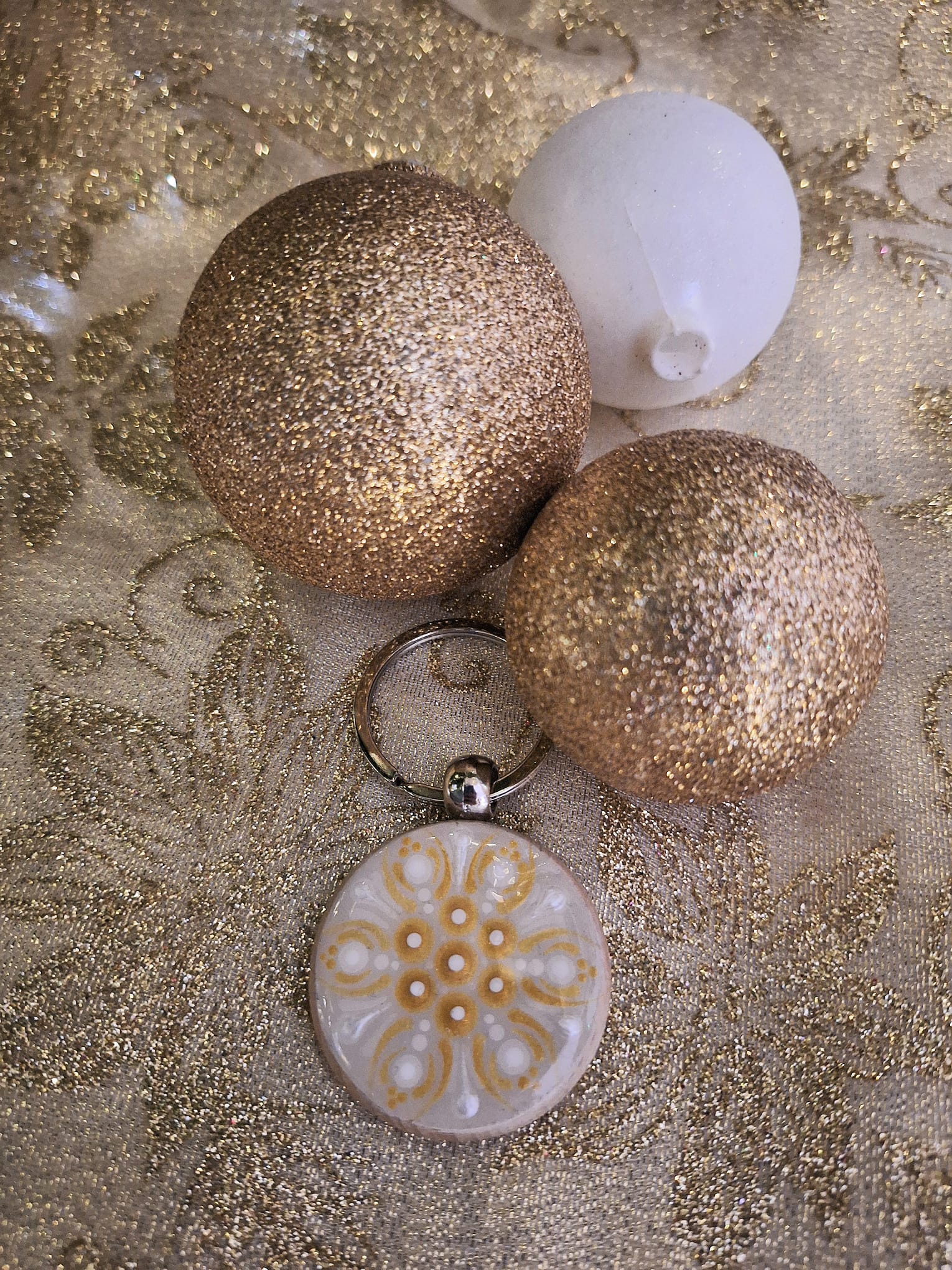 Portachiavi Winter Gold